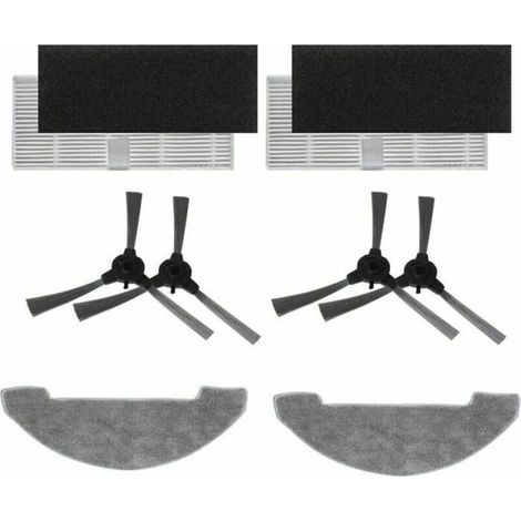 Kit d'Accessoires pour Proscenic 850T avec 2 Brosse Principale 4 Filtre Hepa 6 Brosse Latéra BROSSE ET ACCESSOIRE D’ASPIRAT (1/5)
