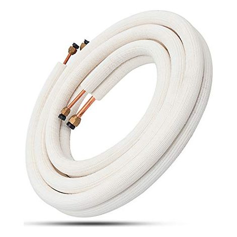 Manguera para aire acondicionado - 1/4+3/8 - Cobre aislado - 3M (1/5)