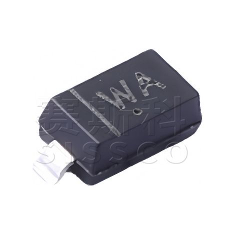 Changdian/Changjing BZT52C6V2, screen printed WA 6.2V SOD-123 1206, surface mount voltage regulating diode, electronic component chip, 5 units shipped.