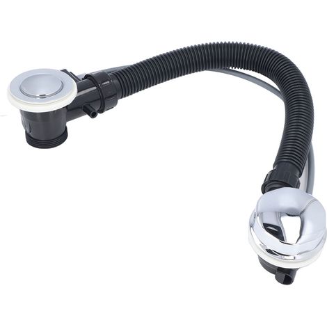 Drain de baignoire flexible et dissimulé pour débordement SPA, tuyau d'évacuation pour cuisine et salle de bain (1/5)