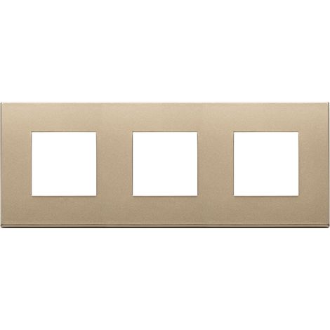 VIMAR - 22644.88 Placca 6M (2+2+2) int71 oro satinato