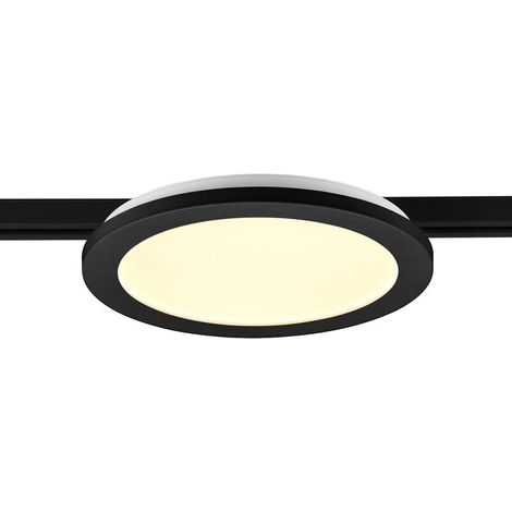 [NEUWERTIG] B-Ware Trio Lighting Schienenleuchte Strahler LED Camillus DUOline schwarz matt Kunstst (1/2)
