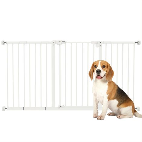 Chatière Barrière de sécurité animaux métal double verrouillage (1/5)