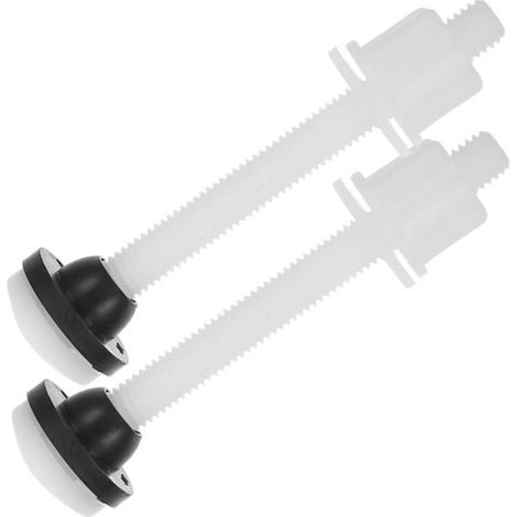 2 piezas de tornillos para inodoro, pernos para asiento de inodoro, tapa de inodoro, asiento de inodoro, pernos para inodoro (1/5)