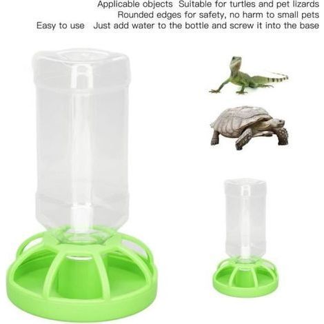 Ciotola per cibo e acqua per rettili, accessorio per tartarughe, abbeveratoio per tartarughe, per piccoli animali zhuoshop (1/4)
