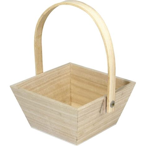 RAYHER - CESTO IN LEGNO 10x10x5,2CM