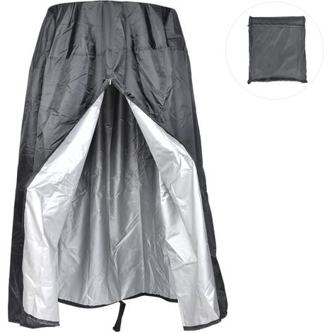 Housse de Protection étanche à la poussière pour chaise suspendue, balançoire d'extérieur, avec fermeture éclair, pour meubles (1/5)