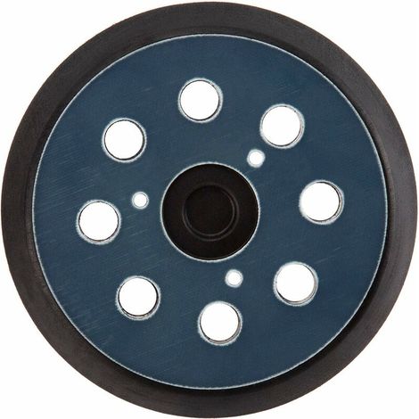 12,7 cm 8-Loch-Ersatzschleifteller, blau und grün, für Makita BO5010, BO5030K, BO5031K, BO5041K