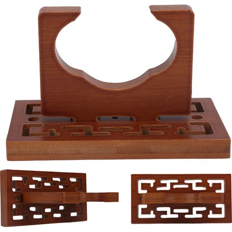 Support de Guitare Murale en Bois avec Rangement Ukulélé, Présentation d'Instruments de Musique (1/5)