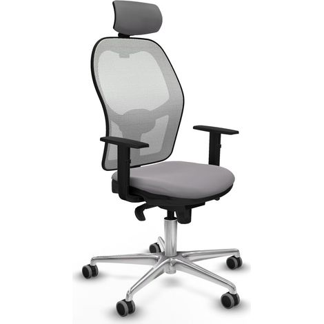 Sedia Ufficio con Poggiatesta Jorquera Piqueras y Crespo 1D086G2 Grigio (1/5)