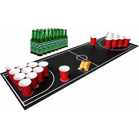 Tapis Table Bière PVC Imperméable 180x50cm Pliable (1/5)