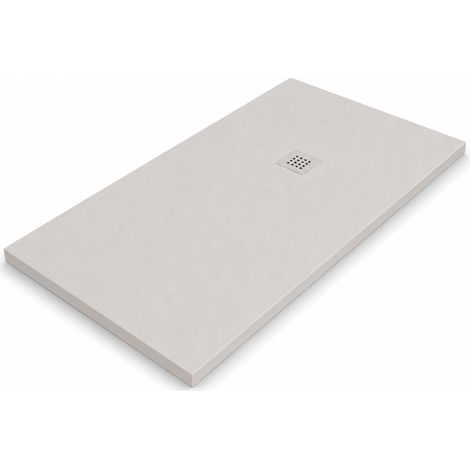 Plato de ducha ARDESIA 80x190 cm Arena rejilla Arena