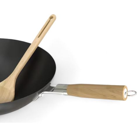 Padella wok in ghisa antiaderente per barbecue compatibile con griglia culinary modular per tutti i modelli Campingaz (1/3)