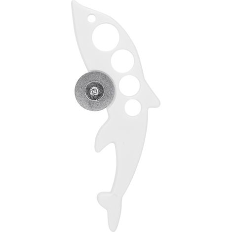Ouvre-ampoule en verre forme poisson, brise-ampoule coupe-verre, outil d'ouverture pour flacons en verre. (1/5)