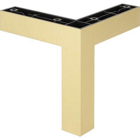 Pata de mueble FP009 120 mm regulable oro mate SANS MARQUE