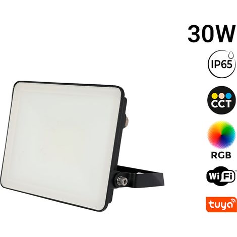 Proyector LED De Exterior - RGBCCT - 30W - Control WIFI/TUYA