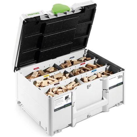 Festool DOMINO Dübel Buche Sortiment stabile Verbindungen schnell griffbereit (1/5)