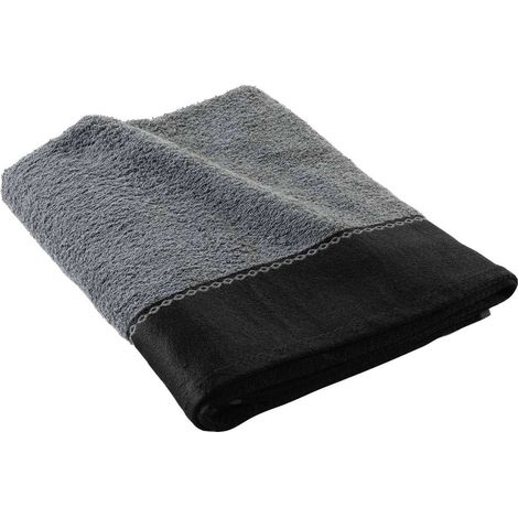 Drap de bain en éponge jacquard SARASO (1/3)