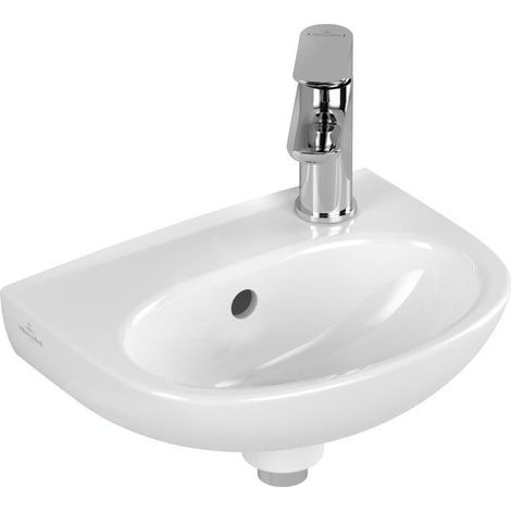 Villeroy & Boch 43403RR1 Lavabo O.novo Oval 1 trou pour robinet (1/3)