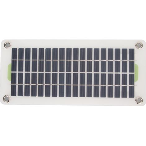 Kit de chargeur solaire portable 12 V 30 W étanche USB polycristallin pour voiture, fourgonnette, bateau, caravane et camping-car (1/5)