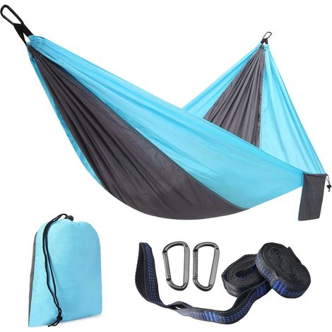 Filiyano-Hamac d'extérieur en nylon pivotant, lit suspendu simple pour la plage, la terrasse, le porche, le jardin ou la cour arrière, (Style : (1/4)