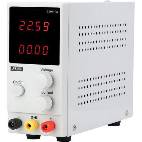 Alimentation à découpage haute précision LW-K3010D, 30 V/10 A, prise britannique, 230 V (1/5)