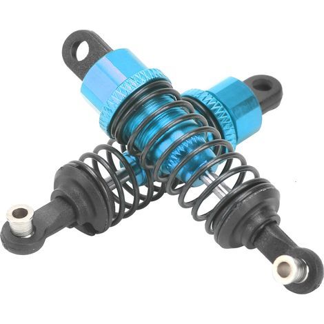 Amortisseur en alliage d'aluminium 65mm pour Traxxas Slash 2WD, ressort bleu, suspension RC (1/5)