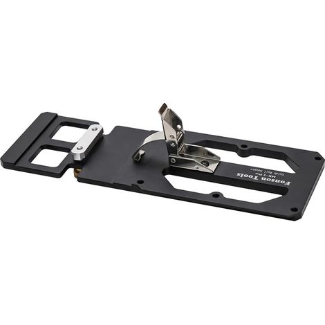 Guide de Scie Sur Rail, Précision à 90°, Design en Aluminium Durable, Noir (1/2)