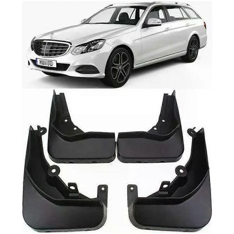 Hochwertige Schmutzfänger für Mercedes-Benz E-Klasse T-Modell S212 (2013–2016): Schmutzfänger vorne und hinten, Zubehör (1/5)