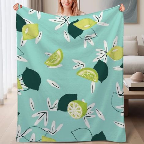 Couverture de lit en polaire, douce et chaude en microfibre toutes saisons, décoration de chambre, cadeau pour femmes et hommes, 6080 pouces (1/4)