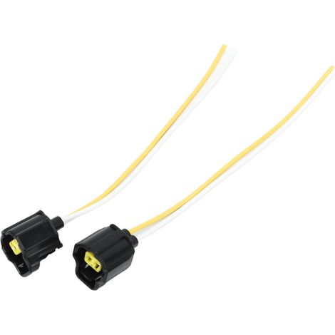 Connecteur de capteur de température d'eau à 2 broches, câble en queue de cochon de température du liquide de refroidissement 90980-11062 (1/5)