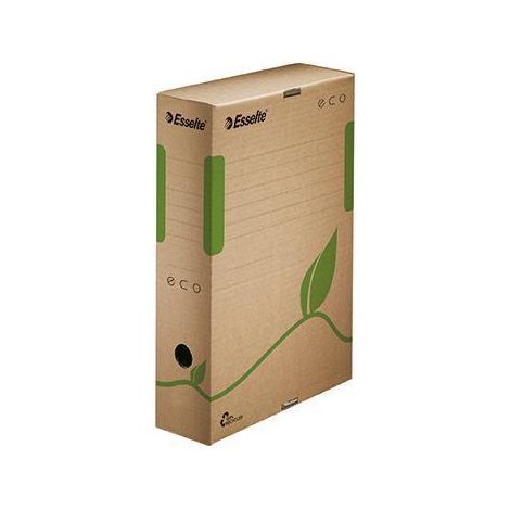 Esselte Eco boîte d'archives brun clair en carton recyclé