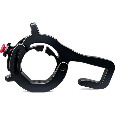 1 pièce : aide à l'accélération pour régulateur de vitesse de moto, dispositif universel de verrouillage de l'accélérateur pour les longs trajets en vélo électrique ou en trottinette, noir (1/5)