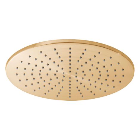 Soffione doccia Ø30 cm "Tondo" Honey Gold Spazzolato Paffoni Master King ZSOF079HGSP  Ottone - Honey Gold Spazzolato