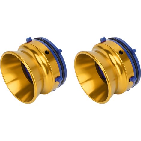 1 Paire d'adaptateurs de moyeu NAB en aluminium poli, compatible Studer ReVox Akai Gold, chargeur universel 10 pouces pour bandes (1/5)