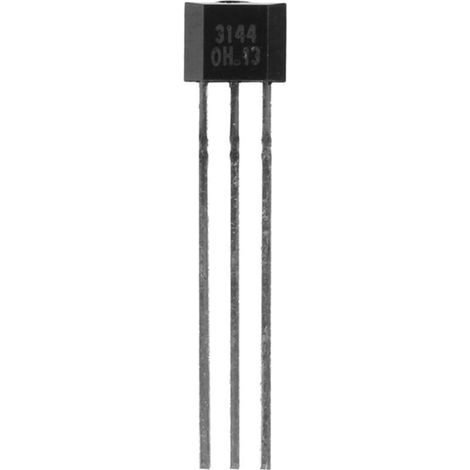 10 Stück/Los A3144 3144E OH3144E Hall-Effekt-Sensor TO-92UA 3-polige SIP-Schalter (1/4)
