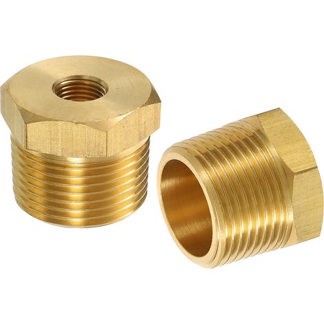 3/4 BSPT Male x 1/8 NPT Female Raccord de Réduction en Laiton (1/5)