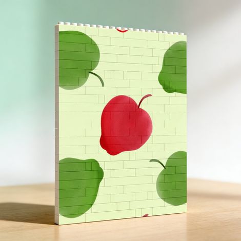 Cadre de construction DIY en briques et blocs, cadeau d’anniversaire (1/5)