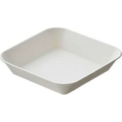 Confezione 50 Finger Piatti Qaudrati 6,5 In Cellulosa Bio