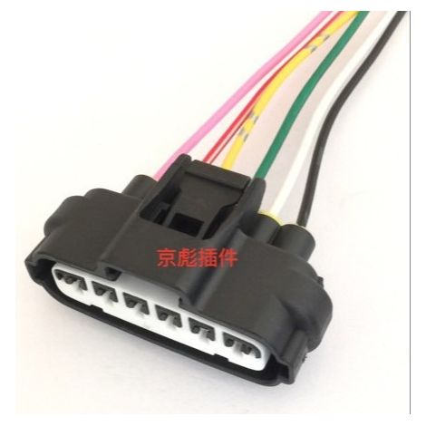 Ford Fiesta, Mazda M2, Mazda3, Axela electronic throttle sensor connector (6 wires) (1/3)