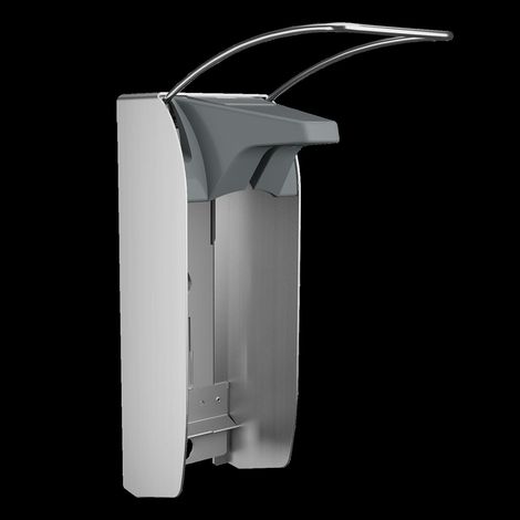 KWC Spender, MEDCARE, Edelstahl, AP, 94x321x230 mm, für. 1000ml, Hebel 230 mm (1/2)