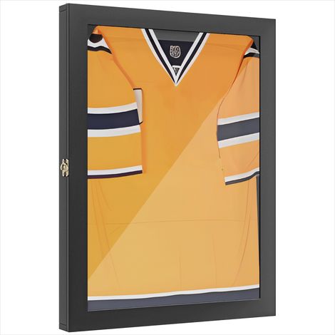 Bibliothèque Vitrine en bois avec porte acrylique pour maillot (1/5)
