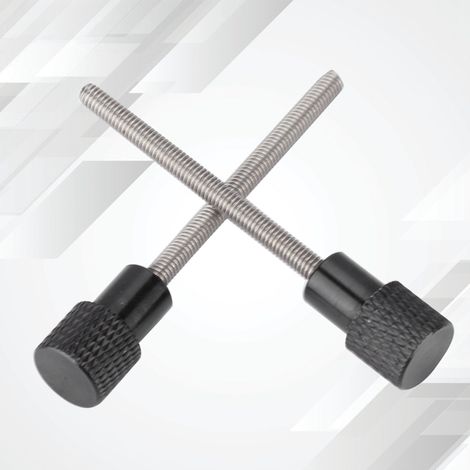 Vis de Serrage Noir pour Imprimante 3D avec Fente de Dégagement 14 cm