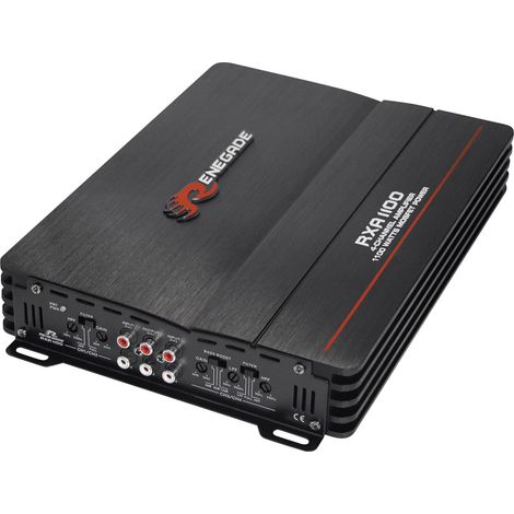 Amplificateur auto 4 canaux 600 W – RXA1100 – Puissance RMS 75 W – Impédance stable 2 ohms – Filtre passe-bas 50-250 Hz – Renegade (1/4)
