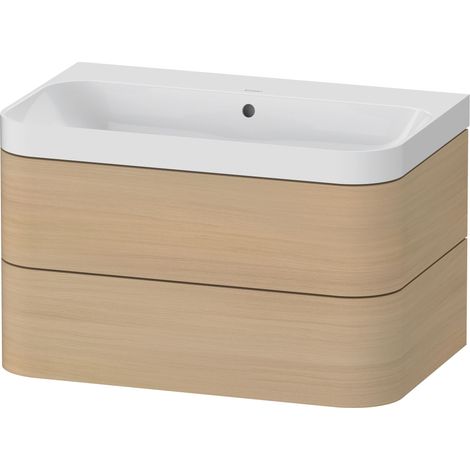 Duravit Happy D.2 Plus c-shaped Set suspendu, 775x490mm, 2