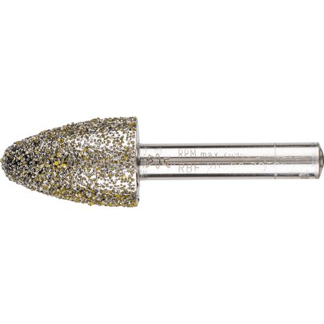 PFERD TOOLS Diamant-Schleifstift Rundbogen 20x30x8 mm D852 zum Schleifen von Grau-und Sphäroguss (1/4)