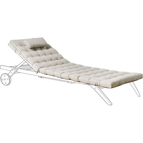 Liegenauflage CESANA PREMIUM Taupe