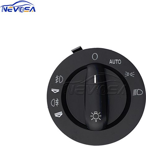 Suitable for Audi A6 car headlight switch, fog light knob control switch 4F1941531D (1/4)