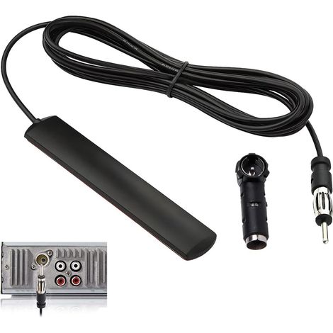 Antenne Radio Voiture FM Amplificateur Signal Câble 3m Pare-Brise SUV (1/5)