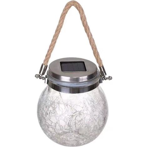 Lanterne Solaire Jardin,Lanterne Solaire Suspendue Exterieur avec 30 LED Étanche Solaire Lanterne Eclairage Decorativ pour Jardin Porche Terrasse Balcon(couleur chaude)(1 Pièces) Oi-FRIS (1/3)